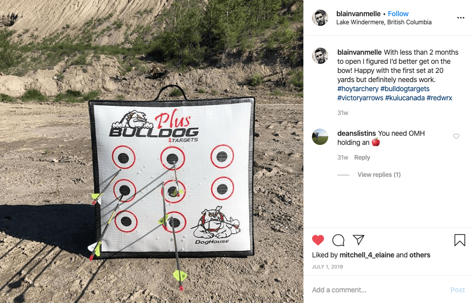 Doghouse XP Archery Target